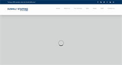 Desktop Screenshot of dunhillstaff.com