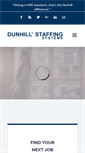 Mobile Screenshot of dunhillstaff.com